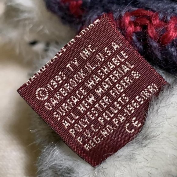 Ty Beanie Baby 8" Bears in Sweaters Bundle Bearkhardt, Fairbanks, Salty - Picture 8 of 10